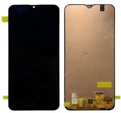 Дисплей (екран) Samsung A205, A205FD, A205FN Galaxy A20 (2019) AMOLED з тачскріном в зборі ORIG, чорний
