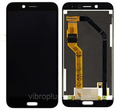 Дисплей (екран) HTC 10 Evo, HTC 10 Bolt (M10f) з тачскріном в зборі, чорний