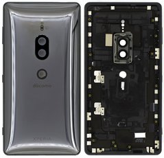 Задняя крышка Sony H8166 Xperia XZ2 Premium, черная