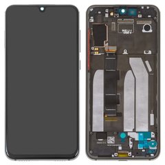 Дисплей Xiaomi MI 9 SE M1903F2G OLED с тачскрином и рамкой, черный