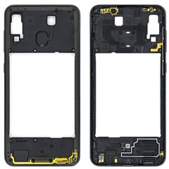 Рамка (корпус) Samsung A305F galaxy A30, черная