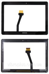 Тачскрін (сенсор) 10.1" Samsung P5100, P5110, P5100 Galaxy Tab 2, N8000, N8010 Galaxy Note 10.1 (REV-02), чорний