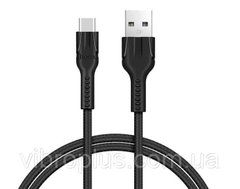 USB-кабель Hoco U31 Benay Type-C, чорний