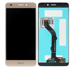 Дисплей (екран) Huawei GT3 (NMO-L31), Honor 5C (NEM-L51), Honor 7 Lite (NEM-L21) з тачскріном, золотистий