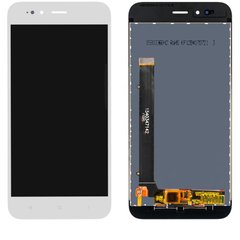 Дисплей (экран) Xiaomi Mi A1, Mi5X с тачскрином в сборе ORIG, белый