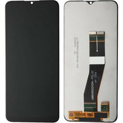 Дисплей Samsung A025G Galaxy A02s, M025 Galaxy M02s PLS TFT (черный шлейф) 163 x 72,5 mm с тачскрином, черный