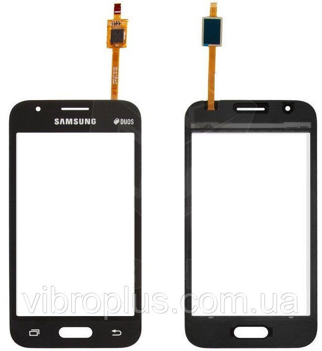 Тачскрін (сенсор) Samsung J105H Galaxy J1 Mini (2016), J106F ORIG, чорний