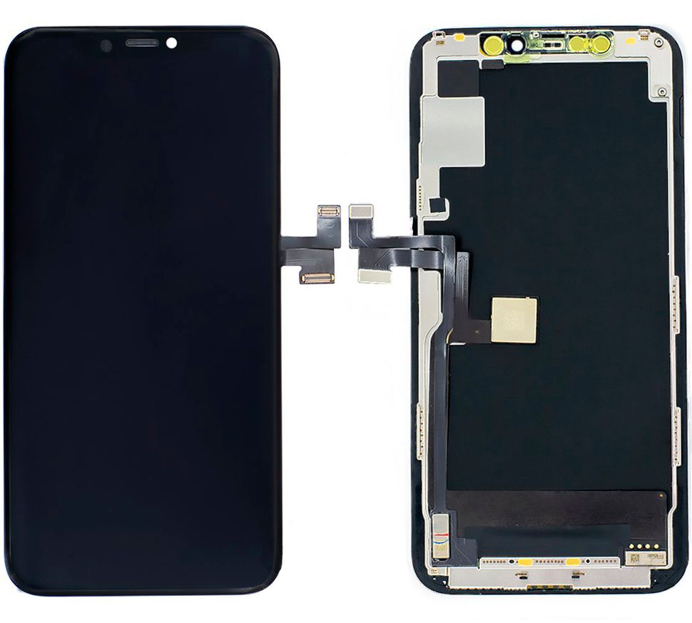 Дисплей (экран) Apple iPhone 11 Pro с тачскрином и рамкой в сборе (Original China), черный