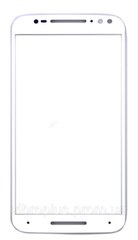 Скло екрану (Glass) Motorola XT1570 Moto X Style, XT1572, Moto X Pure Edition XT1575, білий