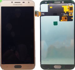 Дисплей (екран) Samsung J400, J400F, J400DS, J400G Galaxy J4 (2018) OLED з тачскріном в зборі, золотистий