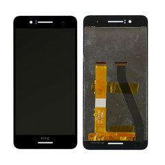 Дисплей (экран) HTC Desire 728G Dual Sim с тачскрином в сборе, черный