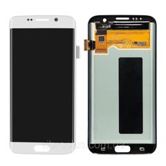 Дисплей (екран) Samsung G935F, G935FD, G9350, G935W8 Galaxy S7 Edge AMOLED з тачскріном в зборі ORIG, білий