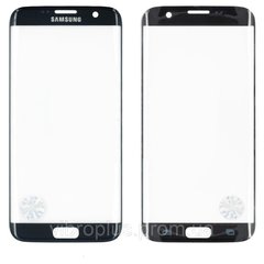 Скло екрану (Glass) Samsung G935, G935F Galaxy S7 Edge ORIG, чорний