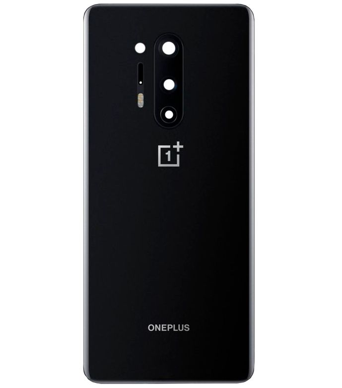 Задняя крышка OnePlus 8 Pro (IN2023, IN2020, IN2021, IN2025) (Original China) Onyx Black, черная
