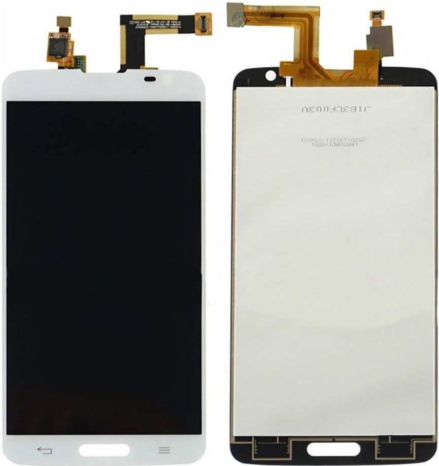Дисплей (экран) LG D680 G Pro Lite, D682 G Pro Lite Dual с тачскрином в сборе, белый