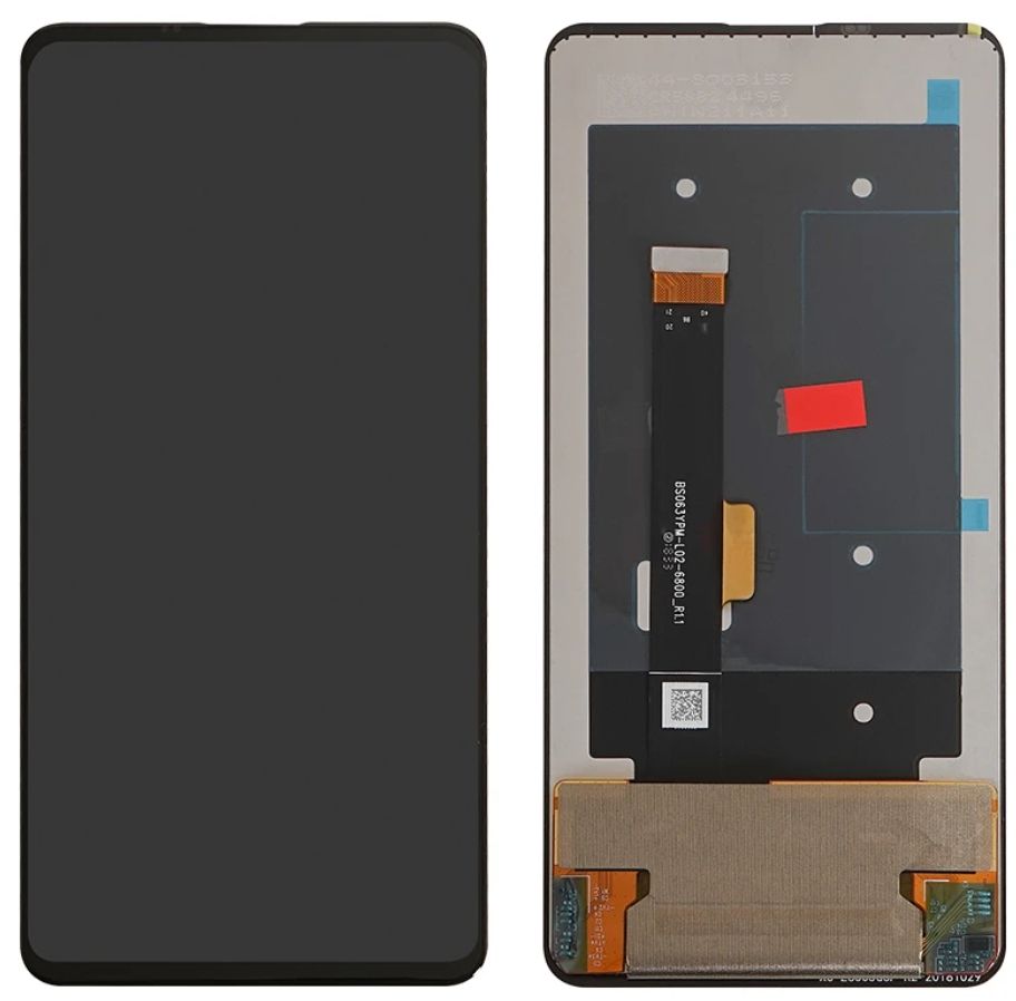 Дисплей ZTE Nubia X NX616J з тачскріном, чорний
