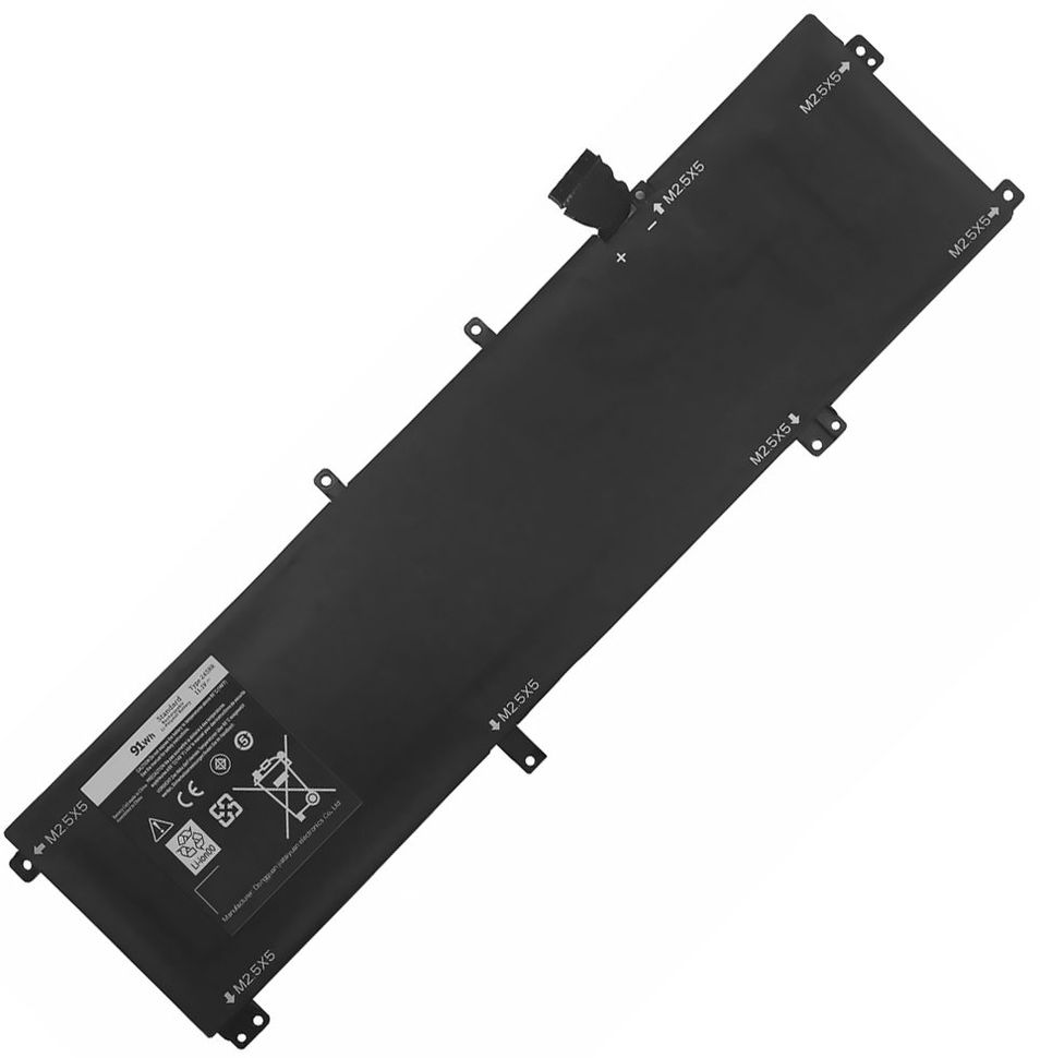 Акумуляторна батарея (АКБ) Dell 245RR, 701WJ, H76MV для XPS 15 9530, M3800 series, 11.1V, 8000mAh, 91Wh Original