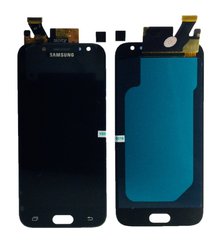 Дисплей (екран) Samsung J530, J530F, J530Y, J530DS Galaxy J5 (2017) з тачскріном в зборі, чорний Super AMOLED