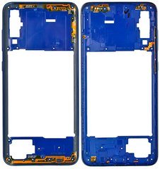 Середня частина корпусу для Samsung A705 Galaxy A70, A705F/DS, синя