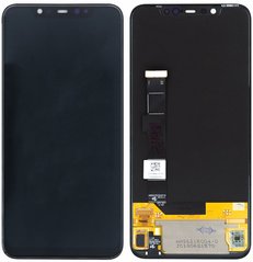 Дисплей Xiaomi Mi 8 M1803E1A OLED з тачскріном, чорний