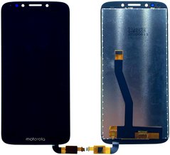 Дисплей (екран) Motorola XT1921-16 Moto E5 Play Go Edition з тачскріном в зборі, чорний