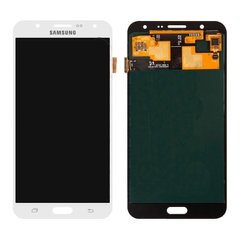 Дисплей (экран) Samsung J700F Galaxy J7 J700H, J700T, J700P, J700DS Super AMOLED с тачскрином в сборе ORIG, белый