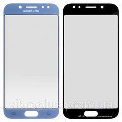 Стекло экрана (Glass) Samsung Galaxy J5 J530F 2017, синий