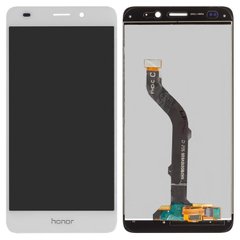 Дисплей (екран) Huawei GT3 (NMO L-31), Honor 5C (NEM-L51), Honor 7 Lite (NEM-L21) з тачскріном в зборі ORIG, білий