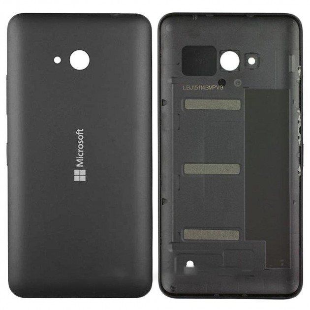 Задня кришка Microsoft 640 Lumia (RM-1077), чорна