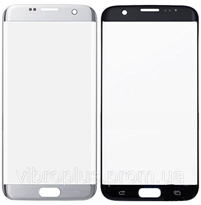 Стекло экрана (Glass) Samsung G935 Galaxy S7 Edge, серебристый