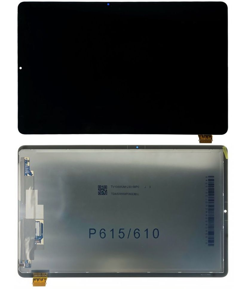 Дисплей (экран) 10.4” Samsung Galaxy Tab S6 Lite P610 (SM-P610NZAASEK) с тачскрином в сборе, черный