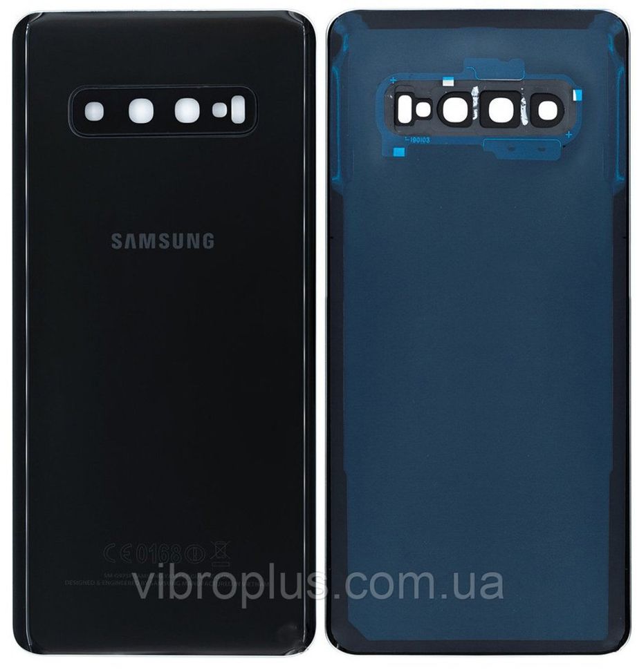 Задня кришка Samsung G975F Galaxy S10 Plus Ceramic ORIG, чорна