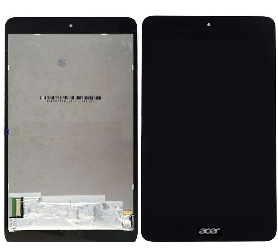 Дисплей (екран) 7 "Acer Iconia B1-750 з тачскріном в зборі, чорний