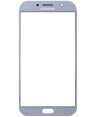 Скло екрану Samsung A720 Galaxy A7 (2017) для переклейки, синє
