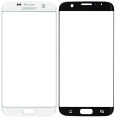 Стекло экрана (Glass) Samsung G935 Galaxy S7 Edge, белый