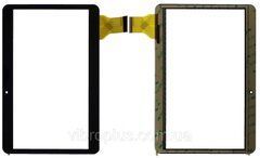 Тачскрин (сенсор) 10.1&rdquo; 162x240 50pin Assistant AP-115G, Tesla Atom, Samsung N9106 copy (p/n: ZJ-10019A, YJ156FPC-V0, YLD-CEGA300-FPC-AOf, YLD-CEGA350-FPC-A1, SQ-PG1060b01-fpc-a0), черный