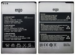 Аккумуляторная батарея (АКБ) Ergo A502 Aurum, 2500 мAh