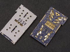 Роз'єм (конектор) для SIM-карти Sony F8331 Xperia XZ, F5121 Xperia X, F5122, F5321,  F8131, F8132, F8332, G8231, G8232