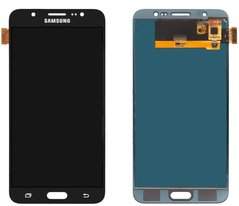 Дисплей (екран) Samsung j710, J710F Galaxy J7 (2016) PLS TFT з тачскріном, чорний
