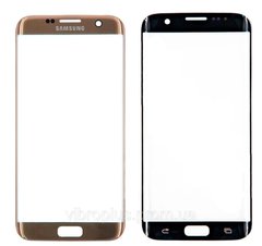 Скло екрану (Glass) Samsung G935, G935F Galaxy S7 Edge ORIG, золотистий