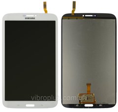 Дисплей (экран) 8” Samsung T310, T3100, T311, T3110 Galaxy Tab 3 (WI-FI version) с тачскрином в сборе, белый