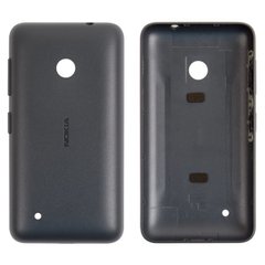Задняя крышка Nokia 530 Lumia (RM-1017, RM-1019), черная, с боковыми кнопками