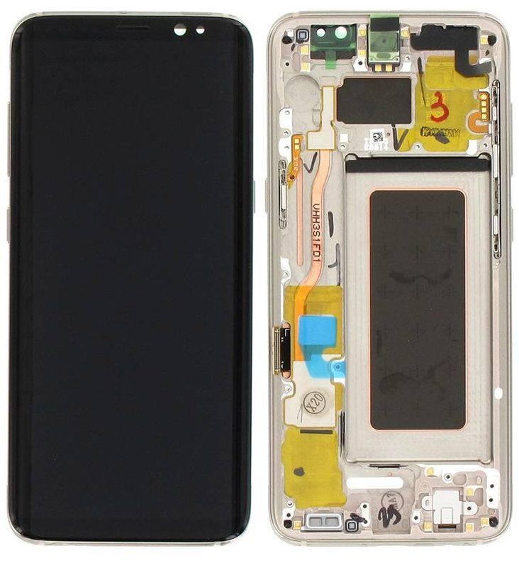 Дисплей Samsung G950F Galaxy S8 AMOLED з тачскріном і рамкою ORIG