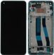 Дисплей Xiaomi Mi 11 Lite AMOLED с тачскрином и рамкой ORIG, черный