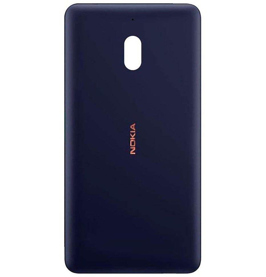 Задняя крышка Nokia 2.1 TA-1080, TA-1092, TA-1084, TA-1093, TA-1086, синяя, Blue-copper