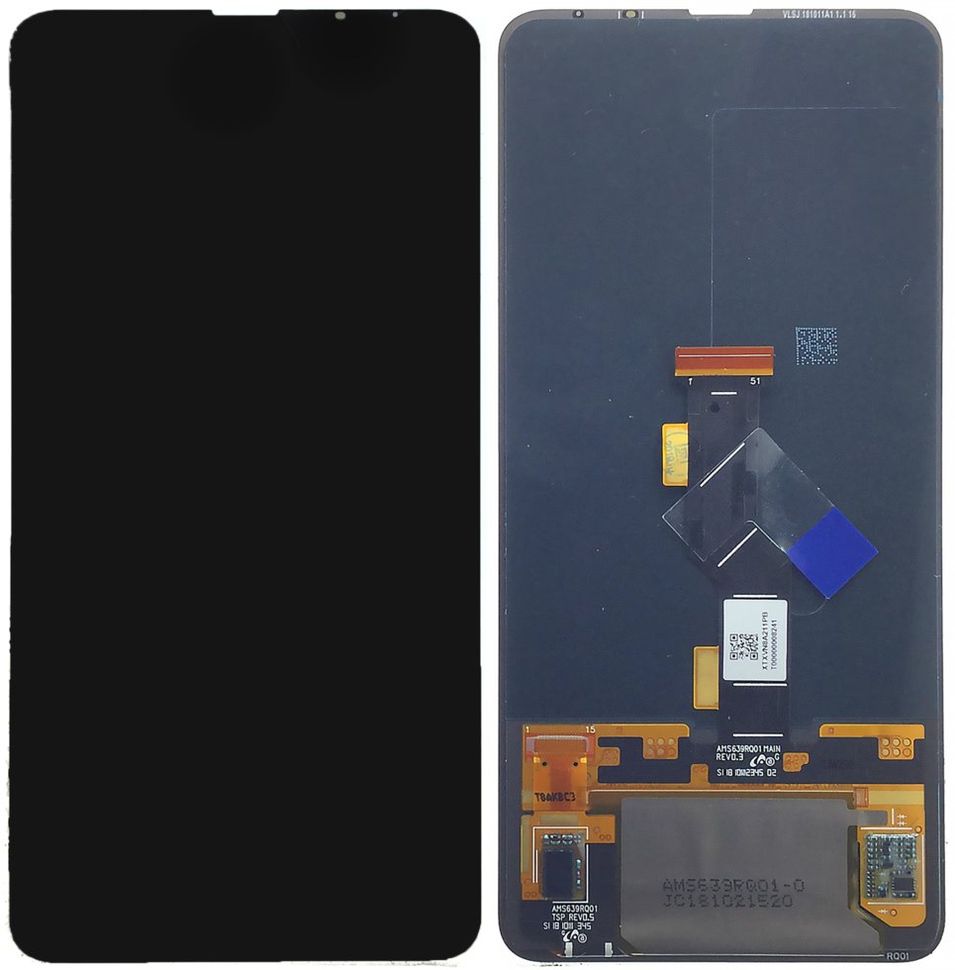 Дисплей (екран) Xiaomi Mi Mix 3 AMOLED з тачскріном в зборі ORIG, чорний