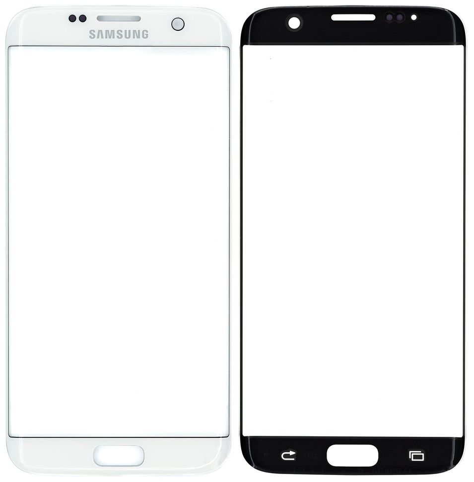 Стекло экрана (Glass) Samsung G935 Galaxy S7 Edge, белый