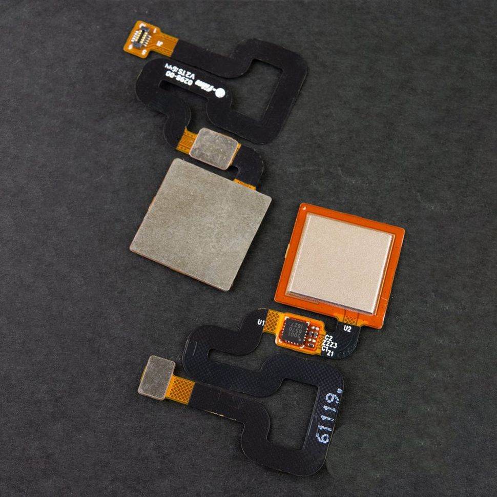 Сканер отпечатков пальцев Xiaomi Redmi Note 4 Pro, золотистый