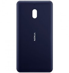Задняя крышка Nokia 2.1 TA-1080, TA-1092, TA-1084, TA-1093, TA-1086, синяя, Blue-silver