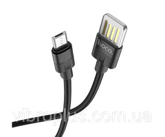 USB-кабель Hoco U55 Micro USB, чорний